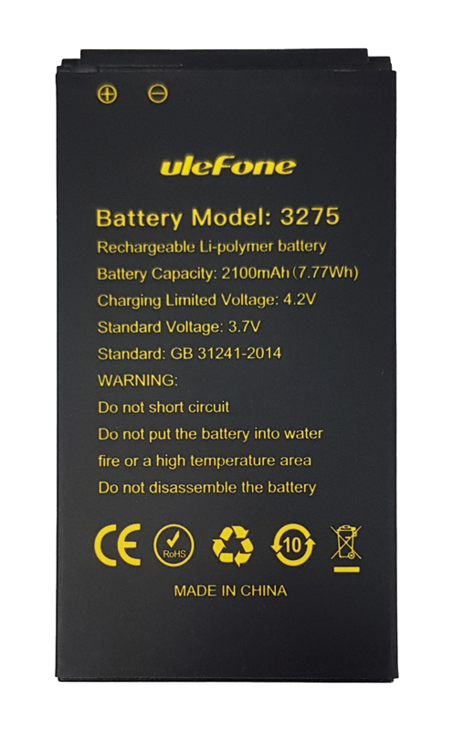 ULEFONE   smartphone Armor mini 2 ARMORMINI2-BAT