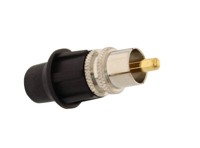 TELECOM RCA male universal connector,  , 5 KCM