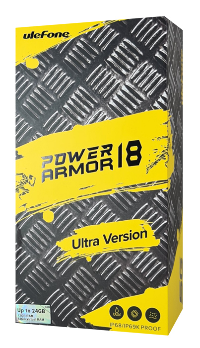 ULEFONE smartphone Power Armor 18 Ultra, 5G, 6.58, 12/512GB,  ARMOR18U-BK