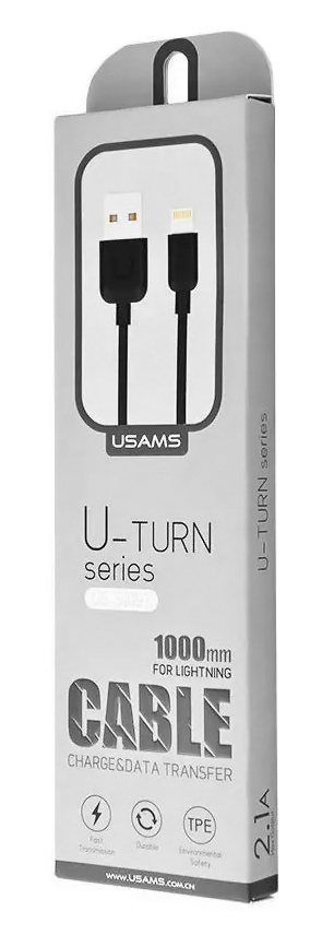 USAMS  Lightning  USB US-SJ097, 10.5W, 1m,  IPUSBXD01