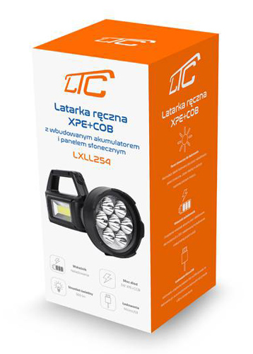 LTC    LXLL254, 3W LED, 500lm, 1200mAh, IP65 LXLL254