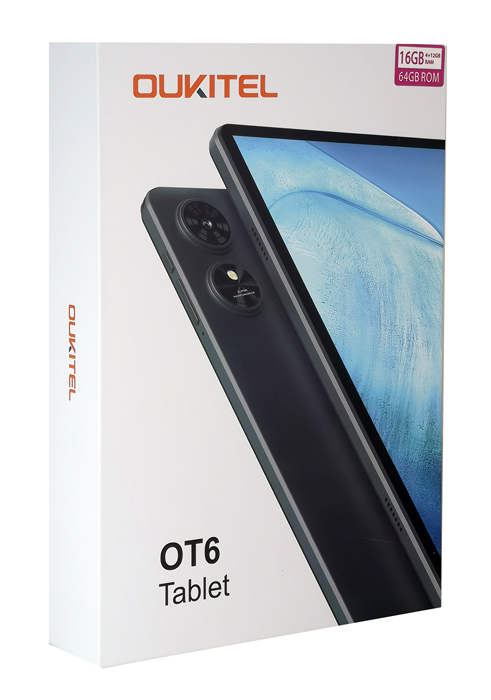 OUKITEL tablet OT6, 10.1 FHD+, 4/64GB, 8000mAh, Android 13,  OT6-BK