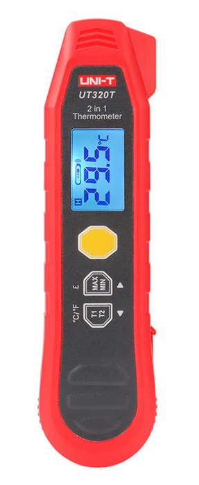 UNI-T ψηφιακό θερμόμετρο 2 in 1 UT320T, -40~300 °C, IP54 UT320T