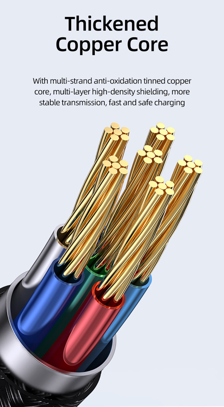 USAMS  Lightning  USB-C US-SJ588, 20W, 480Mbps, 1.2m,  SJ588USB01