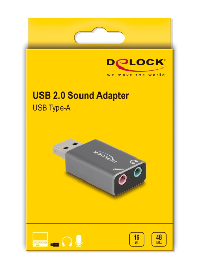 DELOCK    66633, 2x 3.5mm, USB ,  66633