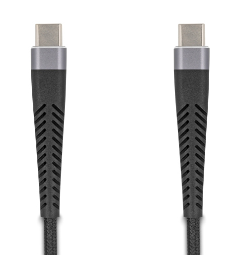 DELOCK καλώδιο USB-C 81124, 60W, 480Mbps, 1m, μαύρο 81124