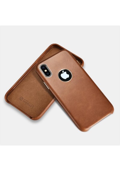 iCarer RIXS 05 iPhone  XS MAX Back Cover Brown