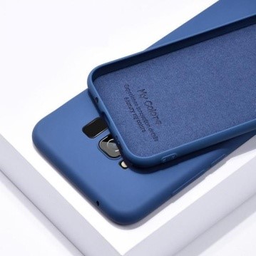 My Colors Liquid Silicon For Huawei P40  Dark Blue