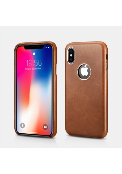 iCarer RIXS 05 iPhone  XS MAX Back Cover Brown