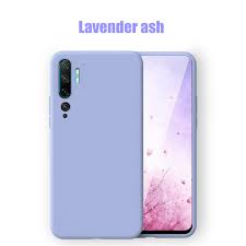 My Colors Liquid Silicon For Xiaomi Mi Note 10 Lite Light Violet