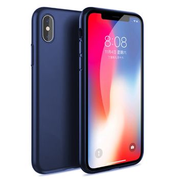 My Colors Liquid Silicon For iPhone XS Max Dark Blue