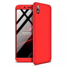 360 Full Cover & Temp.Glass Xiaomi Redmi 7A Red