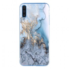 Silicon Marble Case Samsung A50 SM1 Blue