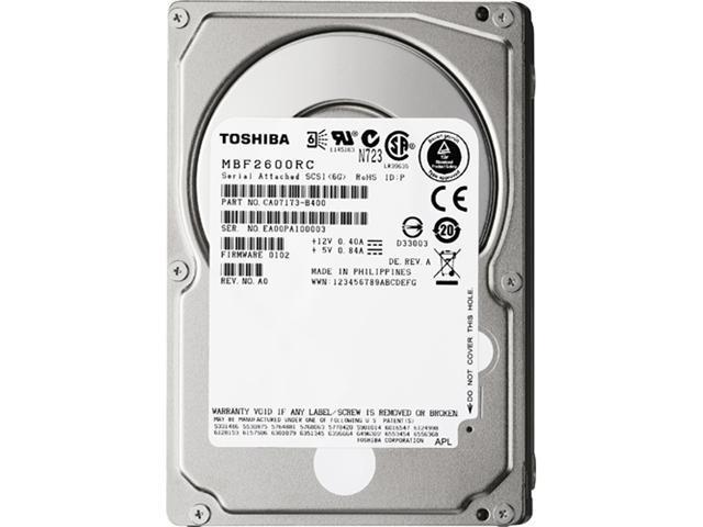 HDD TOSHIBA 600GB 10K SAS 2.5