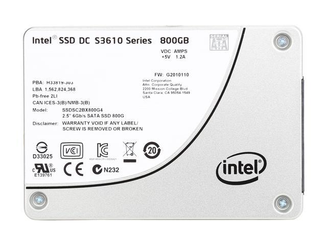 SSD INTEL DC S3610 800GB SATA 2.5