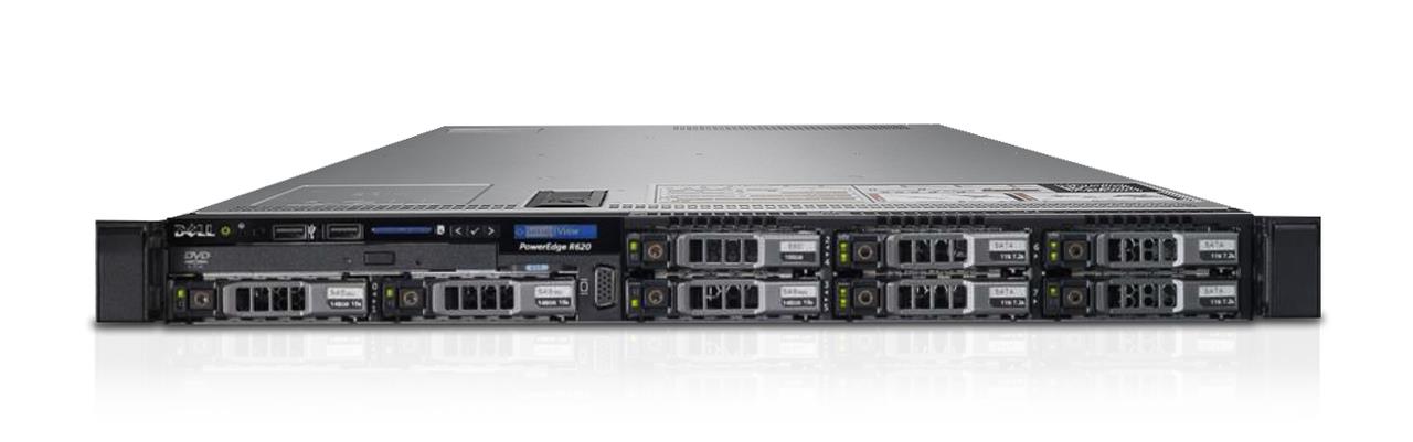 Dell Poweredge R620 Xeon E5-2650 (8-Cores)/192GB/2x200GB SSD/H310/4xSFF/2x750W/No rails *With iDrac express*