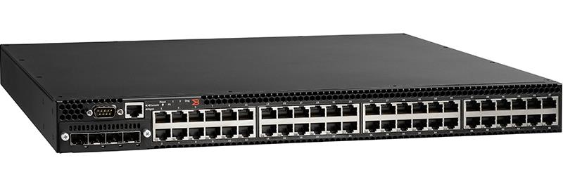 SWITCH BROCADE FASTITRON FCX624S-HPOE 24-Ports Gigabit (4) 1G SFP POE+ w/ Rkmnts