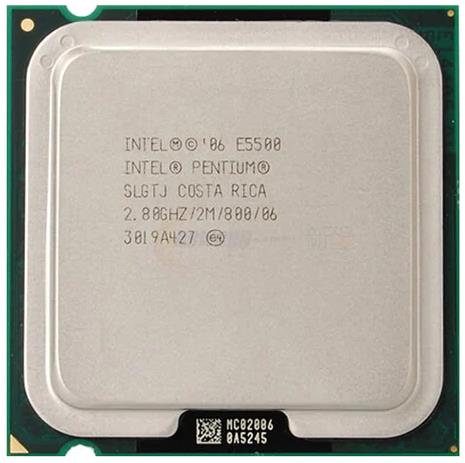 CPU INTEL PENTIUM E5500 2.80Ghz 2C 2MB LGA775