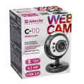 DEFENDER C-110 WEBCAMERA  0.3MP BACKLIGHT