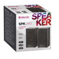 DEFENDER SPK 240 2.0 STEREO SPEAKERS 6W black