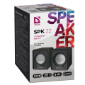 DEFENDER SPK-22 SPEAKERS 2.0 5W black