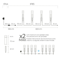 Ksix OUTDOOR WIFI LED BEACONS RGBWIC 200 lumens