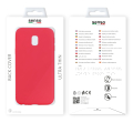 SENSO SOFT TOUCH SAMSUNG J3 2017 red backcover