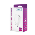 SETTY TRAVEL CHARGER 3A 20W PD white