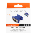 VIVANCO ADAPTER DVI PLUG TO VGA SOCKET