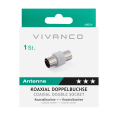 VIVANCO AERIAL COAX SOCKET ADAPTER