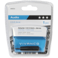 VIVANCO AUDIO ADAPTER 2.5mm Plug TO 3.5mm Socket