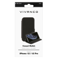 VIVANCO CASUAL WALLET BOOK CASE IPHONE 12 / 12 PRO 6.1' black