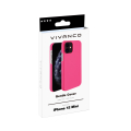 VIVANCO GENTLE COVER IPHONE 12 MINI pink backcover