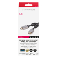 VIVANCO HDMI CABLE CERTIFIED HDMI to HDMI with ETHERNET GOLD PLATED 3m