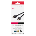 VIVANCO HDMI CABLE HDMI to HDMI with ETHERNET GOLD PLATED 2m