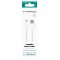 VIVANCO LONGLIFE DATA CABLE USB TO TYPE C 18W 1.5m white