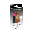 VIVANCO MAG CLASSIC COVER IPHONE 13 brown backcover