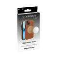 VIVANCO MAG CLASSIC COVER IPHONE 13 MINI brown backcover