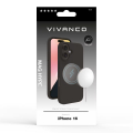 VIVANCO MAG HYPE COVER IPHONE 16 black backcover