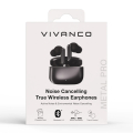 VIVANCO METAL PAIR PRO TWS BLUETOOTH ANC/ENC black