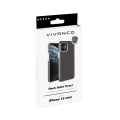 VIVANCO ROCK SOLID CASE IPHONE 12 MINI black transparent backcover