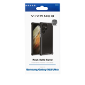 VIVANCO ROCK SOLID COVER CASE SAMSUNG S22 ULTRA transparent black backcover