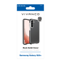 VIVANCO ROCK SOLID COVER CASE SAMSUNG S23 PLUS transparent black backcover