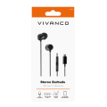 VIVANCO STEREO HANDSFREE WITH TYPE C PLUG black