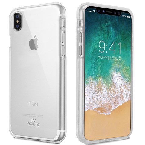 APPLE iPhone X / XS - ΘΗΚΗ ΣΙΛΙΚΟΝΗΣ MERCURY JELLY ΔΙΑΦΑΝΗ