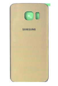 SAMSUNG G925F - Battery cover + Adhesive Gold OEM