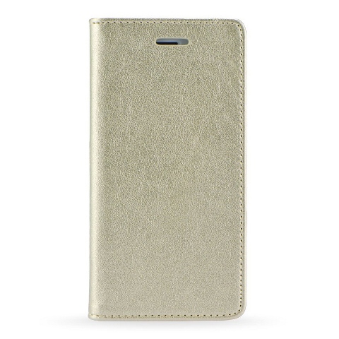 SAMSUNG Galaxy A3 (2017) - ΘΗΚΗ BOOK STYLE LEATHER ΜΑΓΝΗΤΙΚΗ ΧΡΥΣΗ