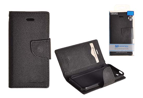 SONY Xperia T3 - ΘΗΚΗ MERCURY FANCY DIARY BOOK STYLE ΠΟΡΤΟΦΟΛΙ ΜΑΥΡΗ