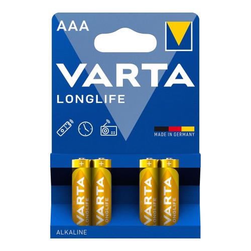  Alkaline Varta Longlife AAA LR03 (4 .)