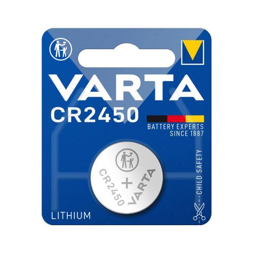 Lithium Button Cells Varta CR2450 (1 )